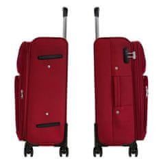 AVANCEA® Sada cestovních kufrů GP9196 červená 4W XS,S,M,L