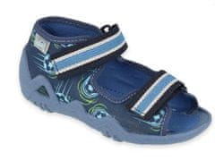 Befado chlapecké sandálky SNAKE 250P100 modré velikost 25