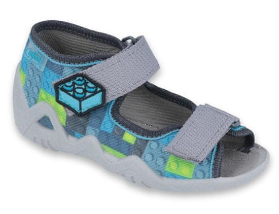 Befado chlapecké sandálky SNAKE 250P093 modré