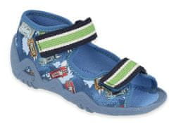 Befado chlapecké sandálky SNAKE 250P099 modré velikost 21