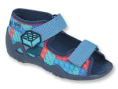 Befado chlapecké sandálky SNAKE 250P094 modré velikost 21