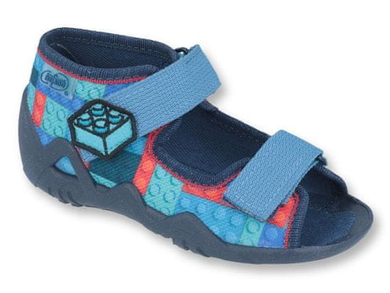 Befado chlapecké sandálky SNAKE 250P094 modré