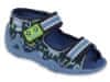 chlapecké sandálky SNAKE 250P097 modré velikost 21
