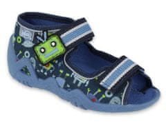 Befado chlapecké sandálky SNAKE 250P097 modré velikost 19