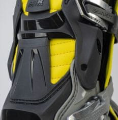 Eleveit Moto boty X-LEGEND šedo/neonově žluté 42