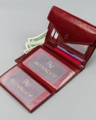 Rovicky Elegantní dámská peněženka z přírodní kůže