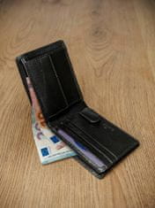 Pierre Andreus Pánská kožená peněženka v horizontálním provedení s RFID Stop membránou