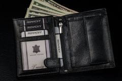 RONALDO Pánská peněženka Lilal černá Univerzální