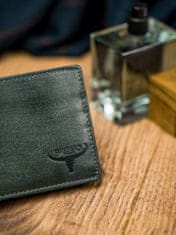 Buffalo Wild Malá pánská peněženka RFID se zapínáním na patentky