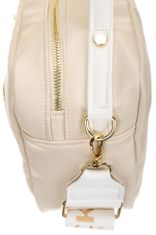 Rovicky Dámská kabelka ve tvaru kufru s uchem a odnímatelným popruhem