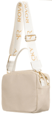 Rovicky Dámská kabelka ve tvaru kufru s uchem a odnímatelným popruhem