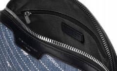 David Jones Dámská messenger taška z ekologické kůže imitující džíny