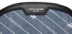David Jones Dámská messenger taška z ekologické kůže imitující džíny