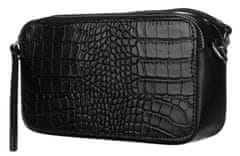 Peterson Dámská kožená messenger taška s ražbou krokodýlí kůže