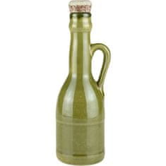 Keramická láhev Amfora malá zelená 250 ml