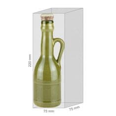 Ami Honey Keramická láhev Amfora malá zelená 250 ml