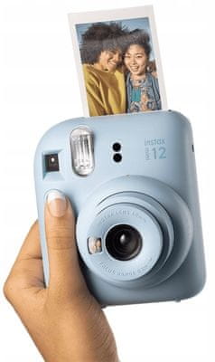  roztomilý malý fotoaparát instax mini 12 fujifilm rychlý tisk fotografií krásný design aa baterie 