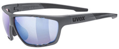 Uvex brýle 2023 SPORTSTYLE 706 CV DK.GR.M/LTM.AMBER