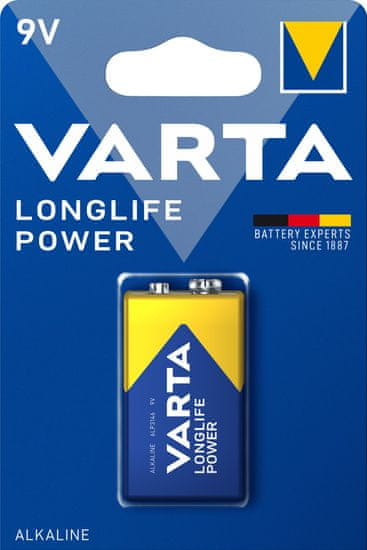 Varta baterie Longlife Power 9V