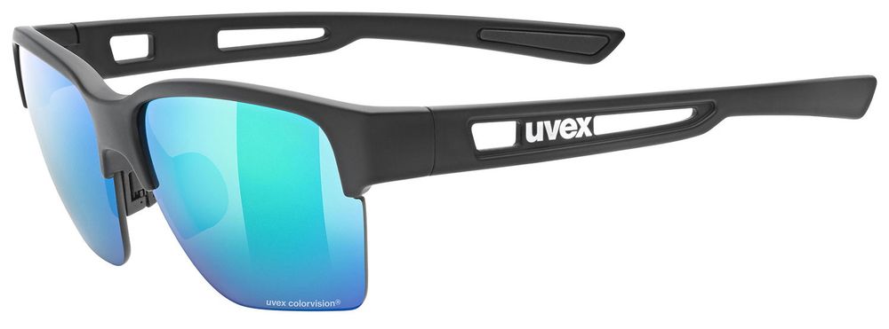 Levně Uvex brýle 2023 SPORTSTYLE 805 CV BLACK M/MIR.GREEN