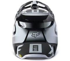 Fox Motokrosová helma V1 Leed Helmet Dot/Ece - Black/White vel. S
