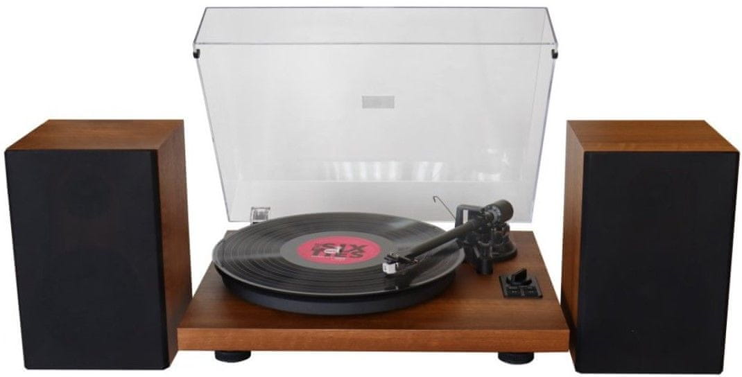  Gramofon soundmaster pl711 externí reproduktory kvalitní přenoska skvělý zvuk digitalizace gramofonových desek do počítače bluetooth 
