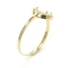 Pattic Zlatý prsten AU 585/1000 1,60 gr CA570001Y-56