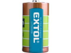 Extol Energy Baterie lithiová, 3V (CR123A), 1600mAh