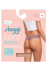 Sloggi Dámské kalhotky SLOGGI ZERO MODAL 2.0 HIPSTRING Béžová XL