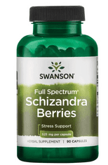 Swanson Full Spectrum Schisandra Berries (Klanopraška čínská), 525 mg, 90 kapslí