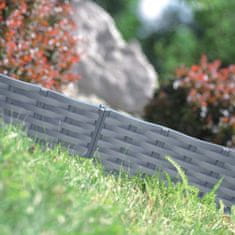 Prosperplast Zahradní plot ratanový IBRA | Hnědý