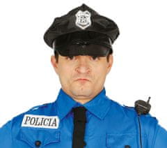 Guirca Pánská policejní čepice černá basic