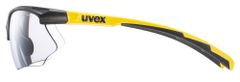 Uvex brýle 2023 SPORTSTYLE 802 V BLACK MAT-SUNBEE/SMOKE