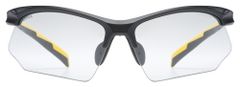 Uvex brýle 2023 SPORTSTYLE 802 V BLACK MAT-SUNBEE/SMOKE