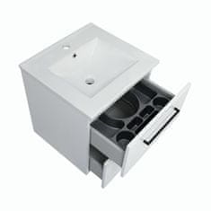 BPS-koupelny Koupelnová skříňka s keramickým umyvadlem Step W 50