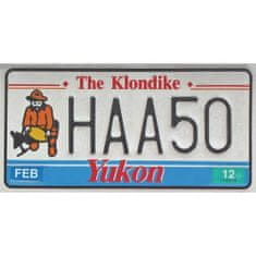 Retro Cedule Cedule značka Yukon The Klondike