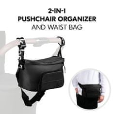 Pushchair Hip Bag Black