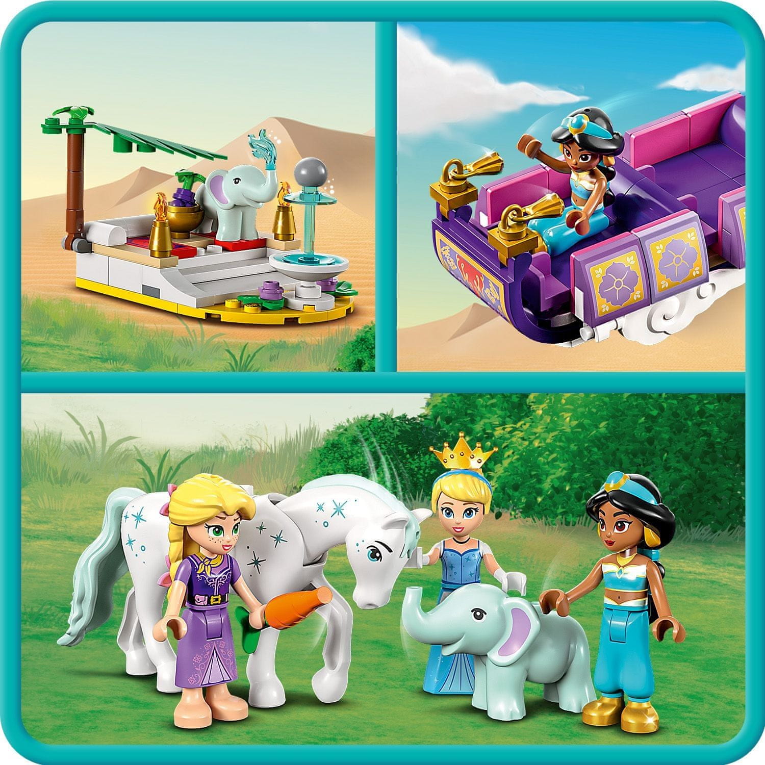 LEGO Disney Princess 43216 Kouzelný výlet s princeznami