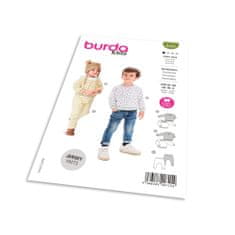 Burda Střih Burda 9259 - Dětská mikina a tepláky