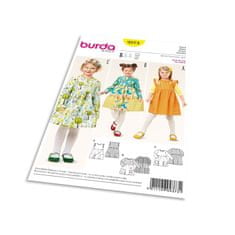 Burda Střih Burda 9373 - Dětské šaty s kapsami