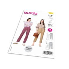 Burda Střih Burda 6101 - Kalhoty s puky, 7/8 kalhoty
