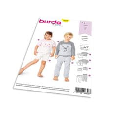 Burda Střih Burda 9326 - Dětské pyžamo