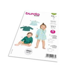 Burda Střih Burda 9277 - Dětské šaty, tričko