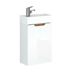 BPS-koupelny Koupelnová skříňka s keramickým umyvadlem Spok 40 
