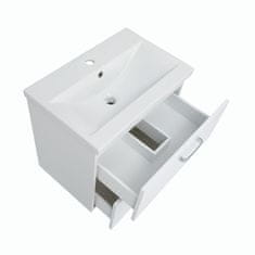 BPS-koupelny Koupelnová skříňka s keramickým umyvadlem Ticino 60