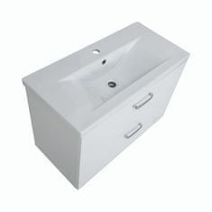 BPS-koupelny Koupelnová skříňka s keramickým umyvadlem Ticino 80