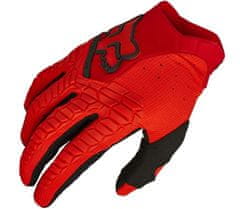Fox Motokrosové rukavice Pawtector Glove - Fluorescent Red vel. S