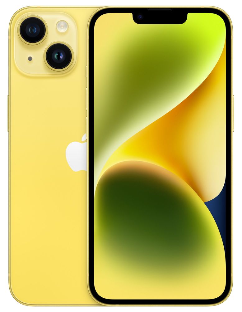 Levně Apple iPhone 14, 128GB, Yellow