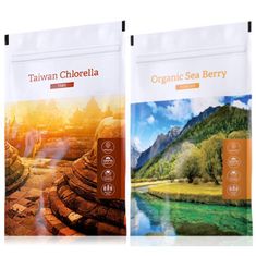Energy Taiwan Chlorella tabs 200 tablet + Organic Sea Berry powder 100 g
