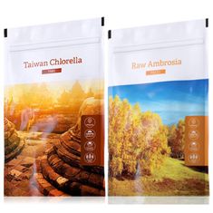 Energy Taiwan Chlorella tabs 200 tablet + Raw Ambrosia pieces 100 g